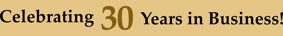 Celebrating 30 Years in Business!